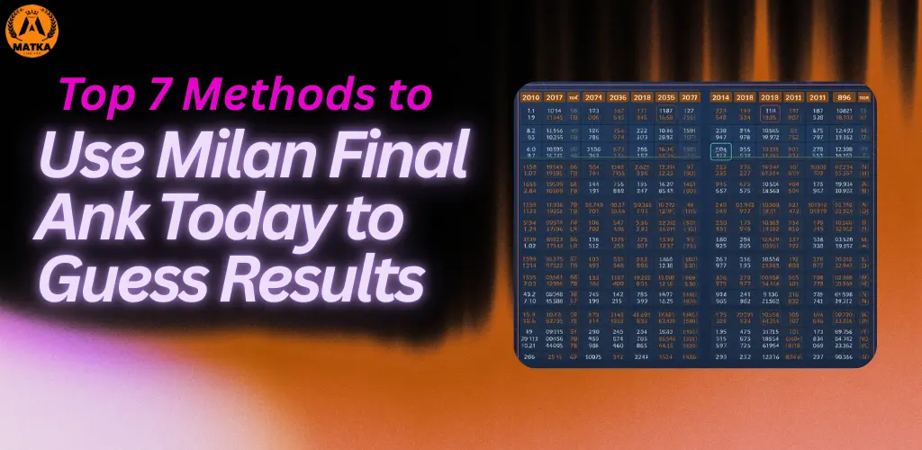 milan day final ank​